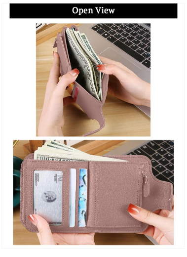 WOMEN'S LUXURY PU LEATHER WALLET