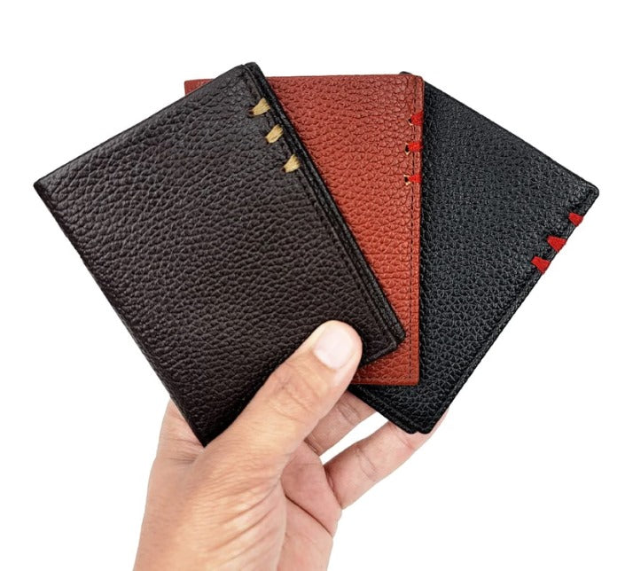 TRIPPLE STROKE LEATHER WALLET