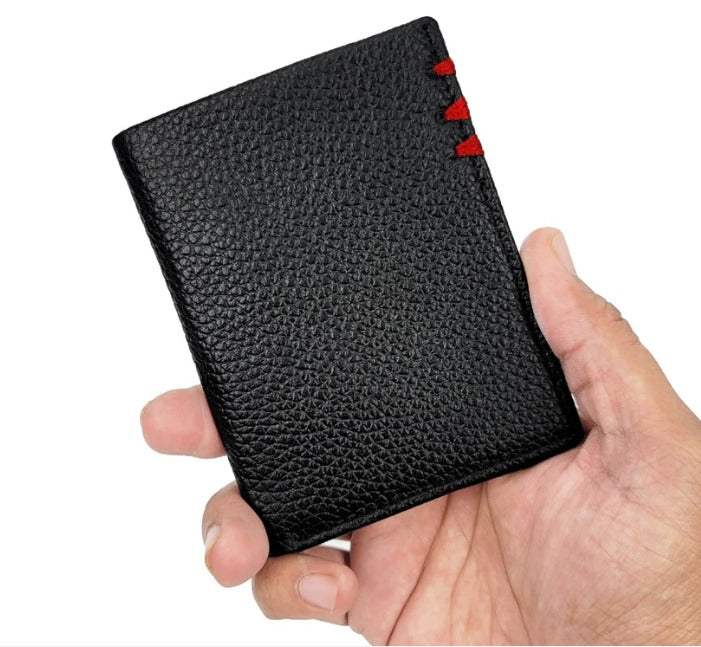 TRIPPLE STROKE LEATHER WALLET