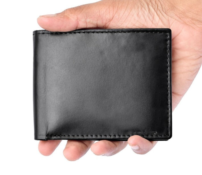 RUSTIC BIFOLD - COW LEATHER WALLET